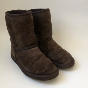 Chocolate UGG boots